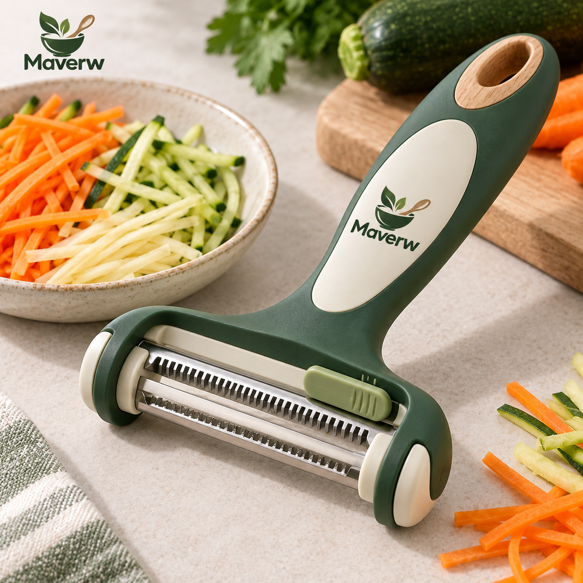 Solviert™ GlideWidth Julienne Peeler