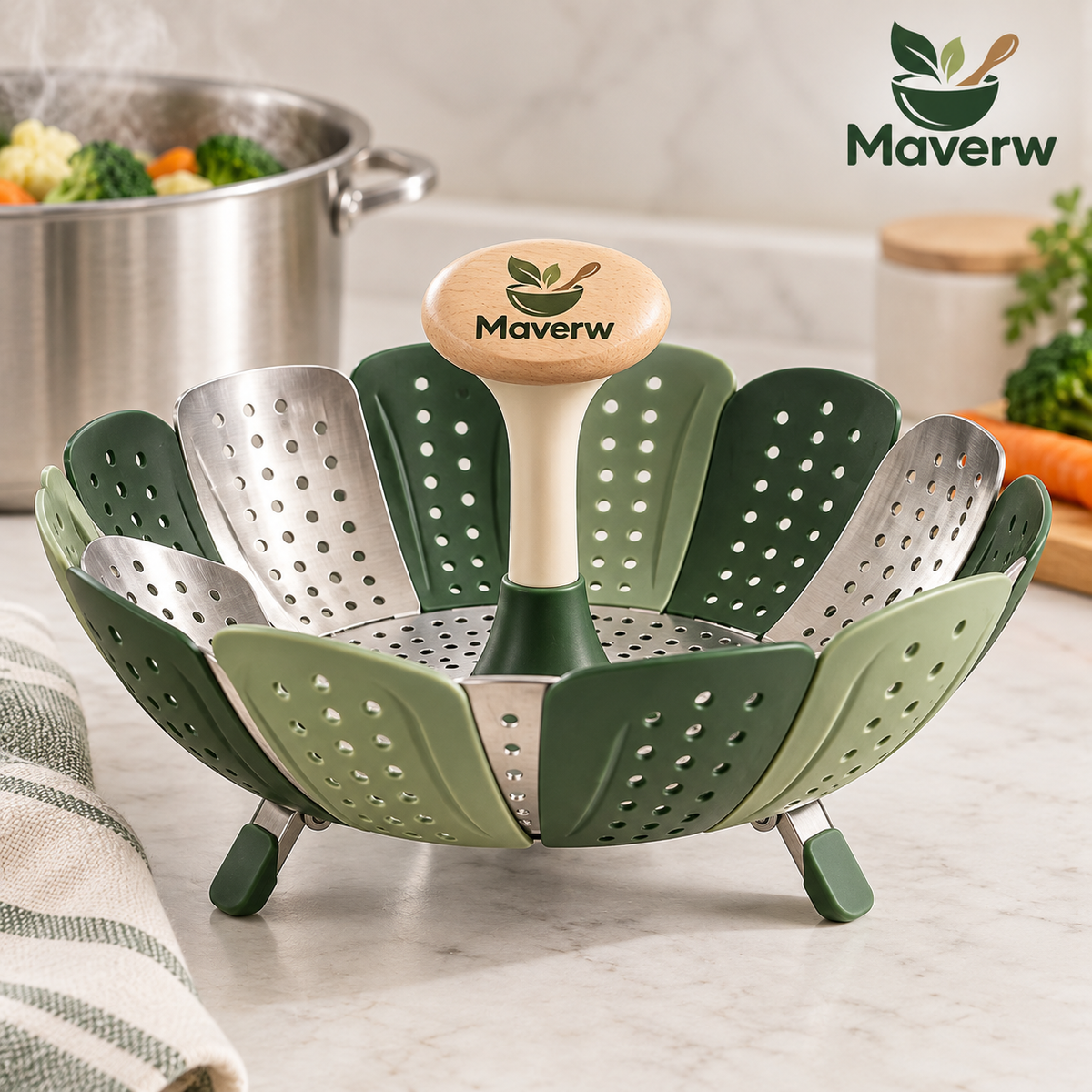 Solviert™ PetalSteam Basket