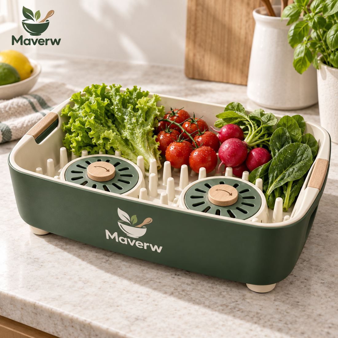 Solviert™ VentDial Produce Crate