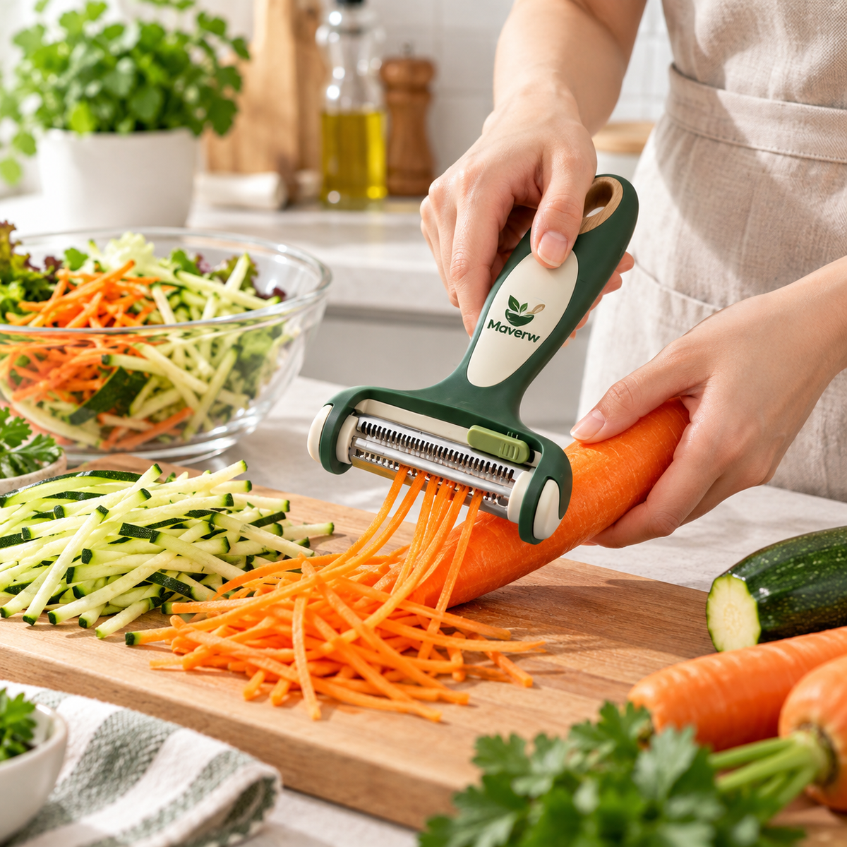 Solviert™ GlideWidth Julienne Peeler