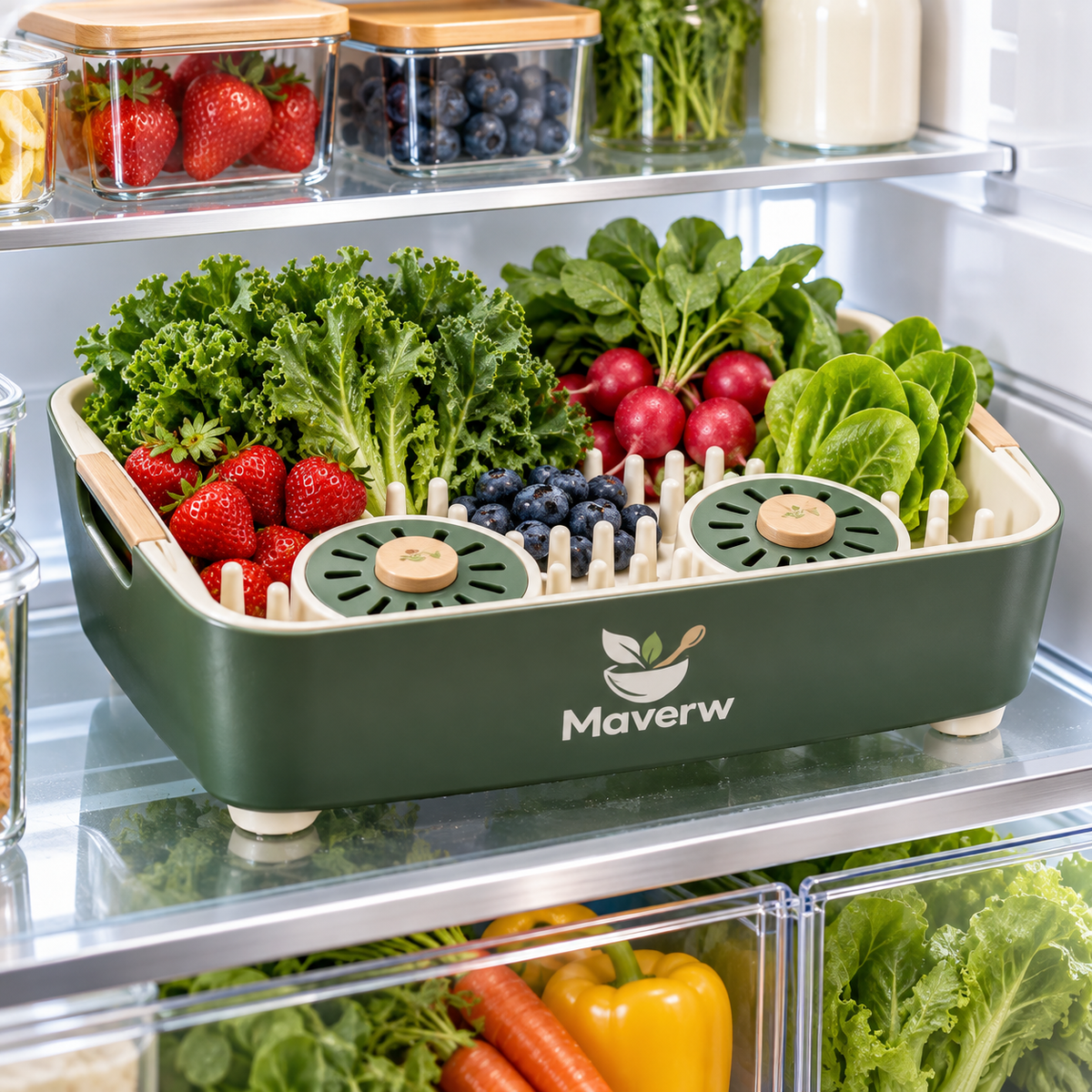 Solviert™ VentDial Produce Crate